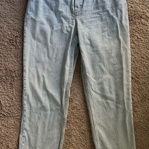 Abercrombie & Fitch Straight Leg Jeans - Light Blue - Picture 3 of 3